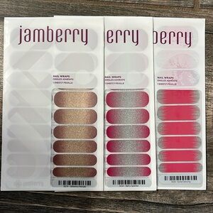 Three Jamberry sheets